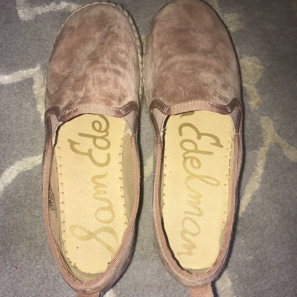 Dusty pink Sam Edelman Slip-ons